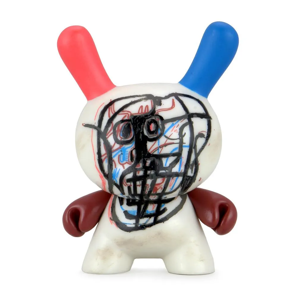 Jean-Michel Basquiat Faces Dunny Mini Series 2 by Kidrobot