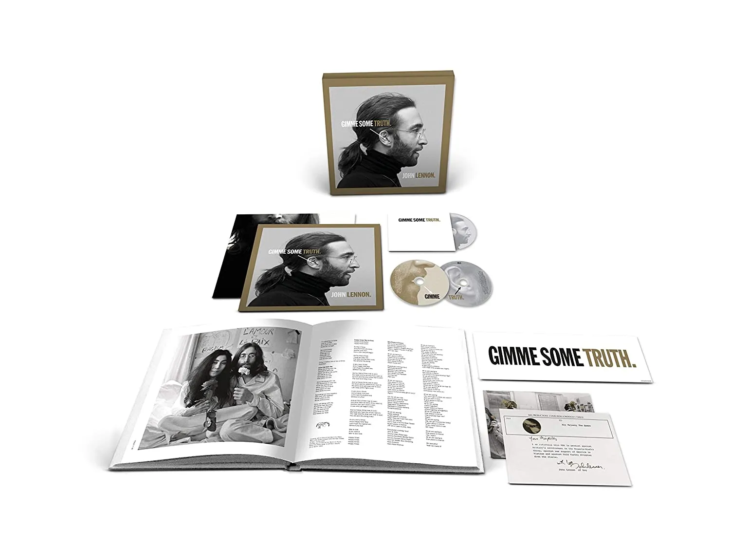 John Lennon "Gimme Some Truth" (4 LP Box Set) or ( 2 CD/Blu-Ray)