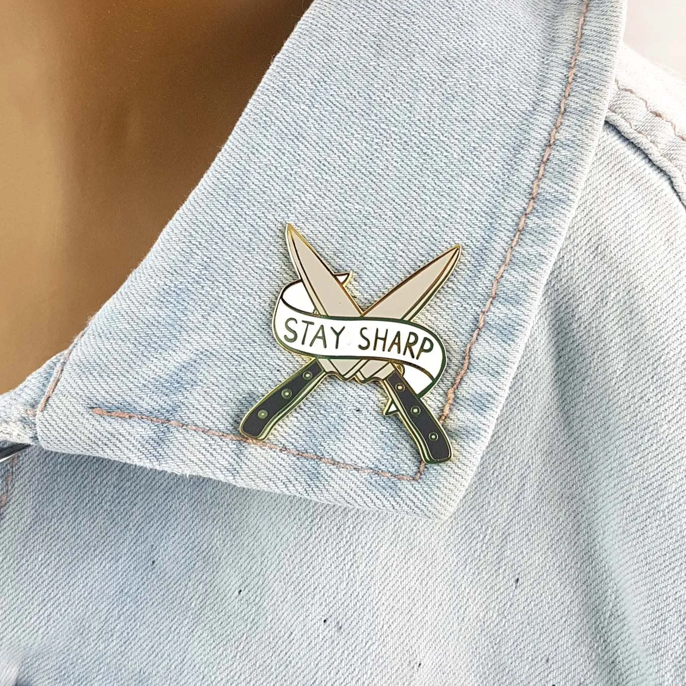 Jubly Umph Lapel Pin • Stay Sharp