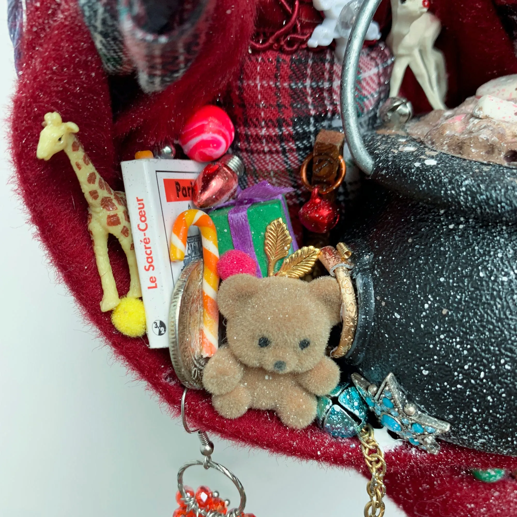 La Befana - Italian Santa - Good Christmas Witch delivers gifts to children - Christmas Kitchen Witch - Handmade limited edition Ken Fedoruk