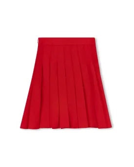 LILOU RARE PLEATED SKIRT