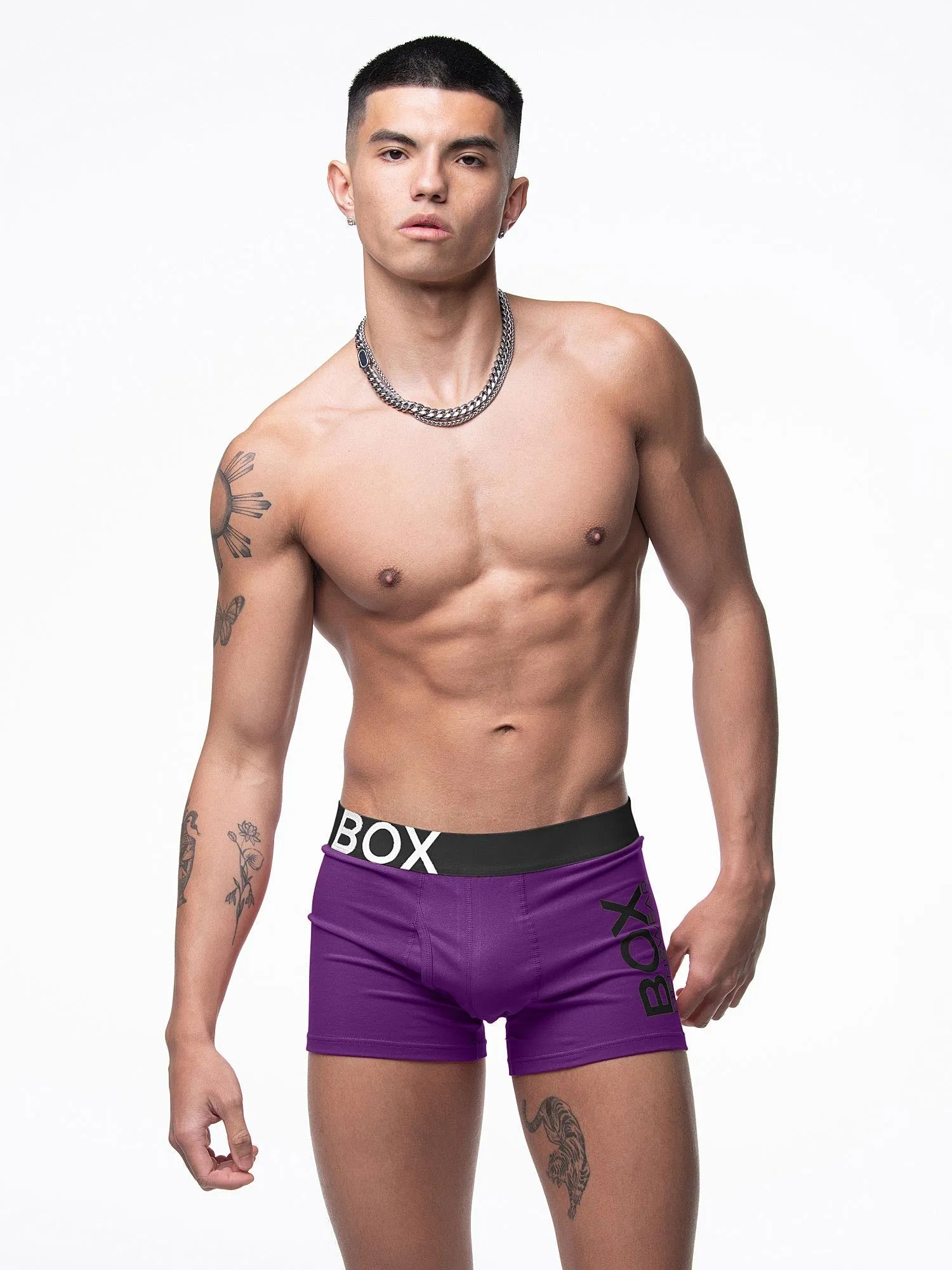Limited Edition Boxers Bundle - Purple and Yellow