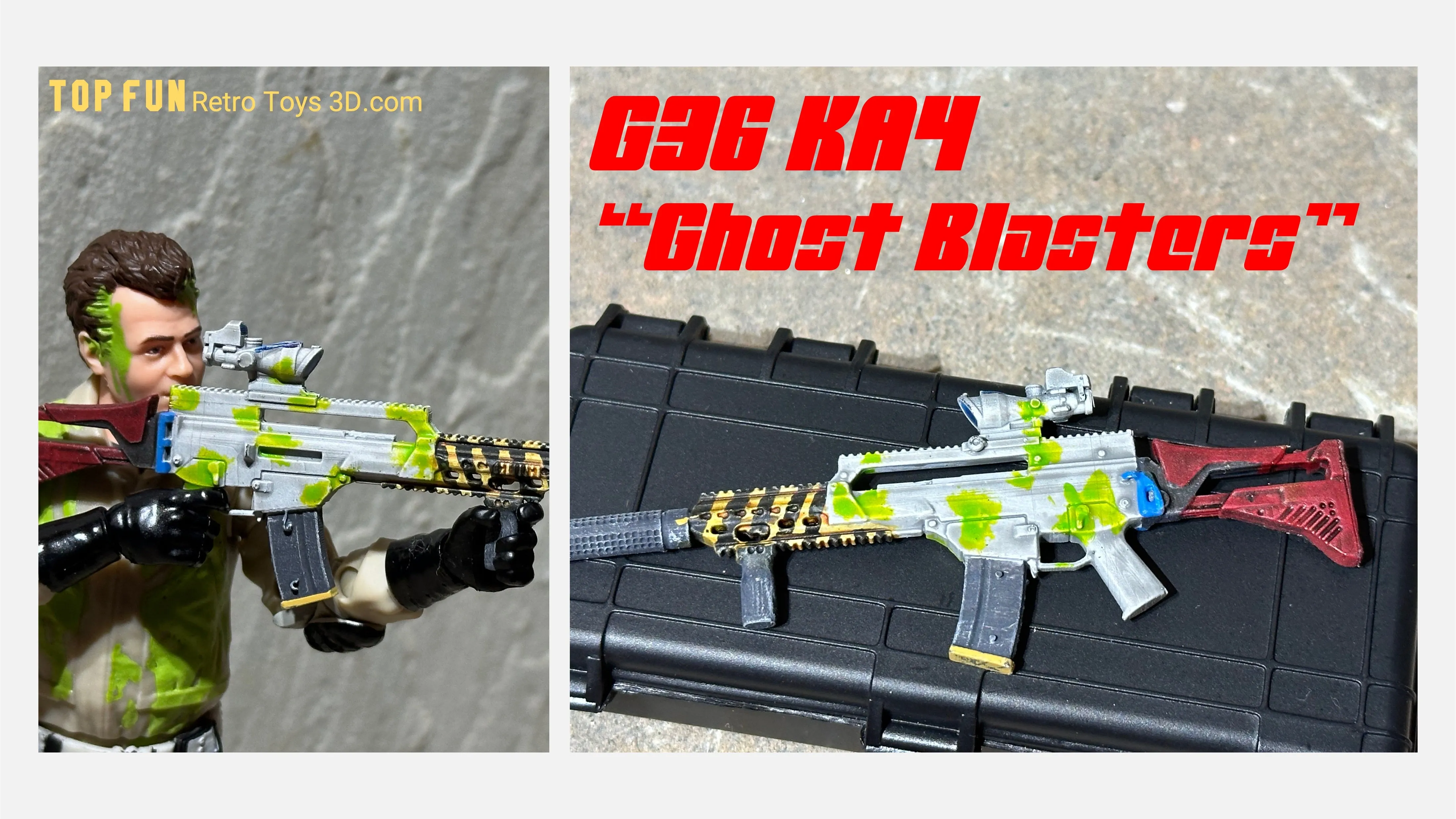 **Limited Edition Ghost Blasters 1:12 Rifle**