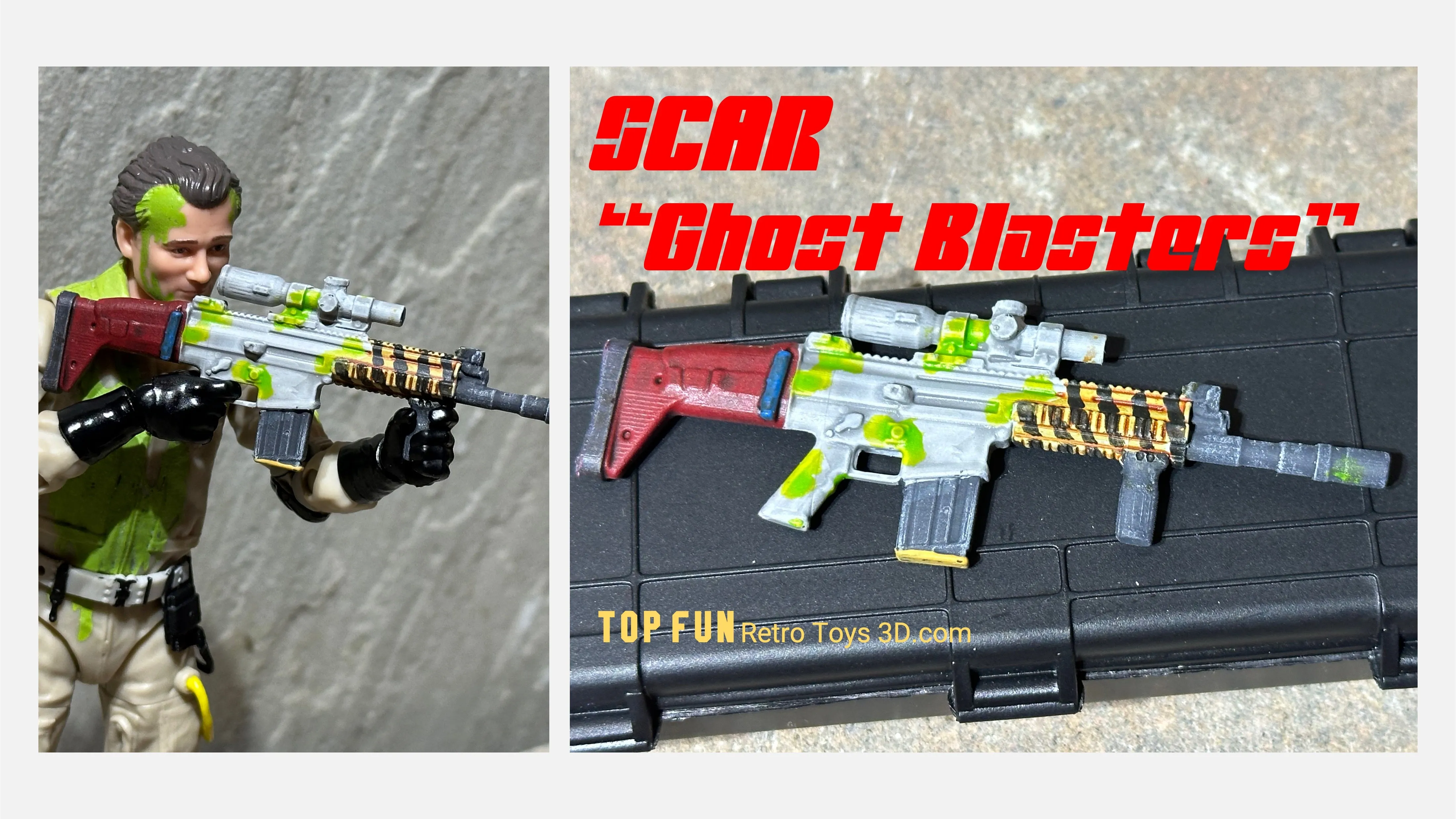 **Limited Edition Ghost Blasters 1:12 Rifle**