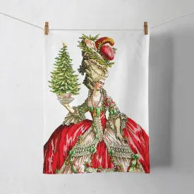 Limited Edition Marie Antoinette Holiday Tea Towel