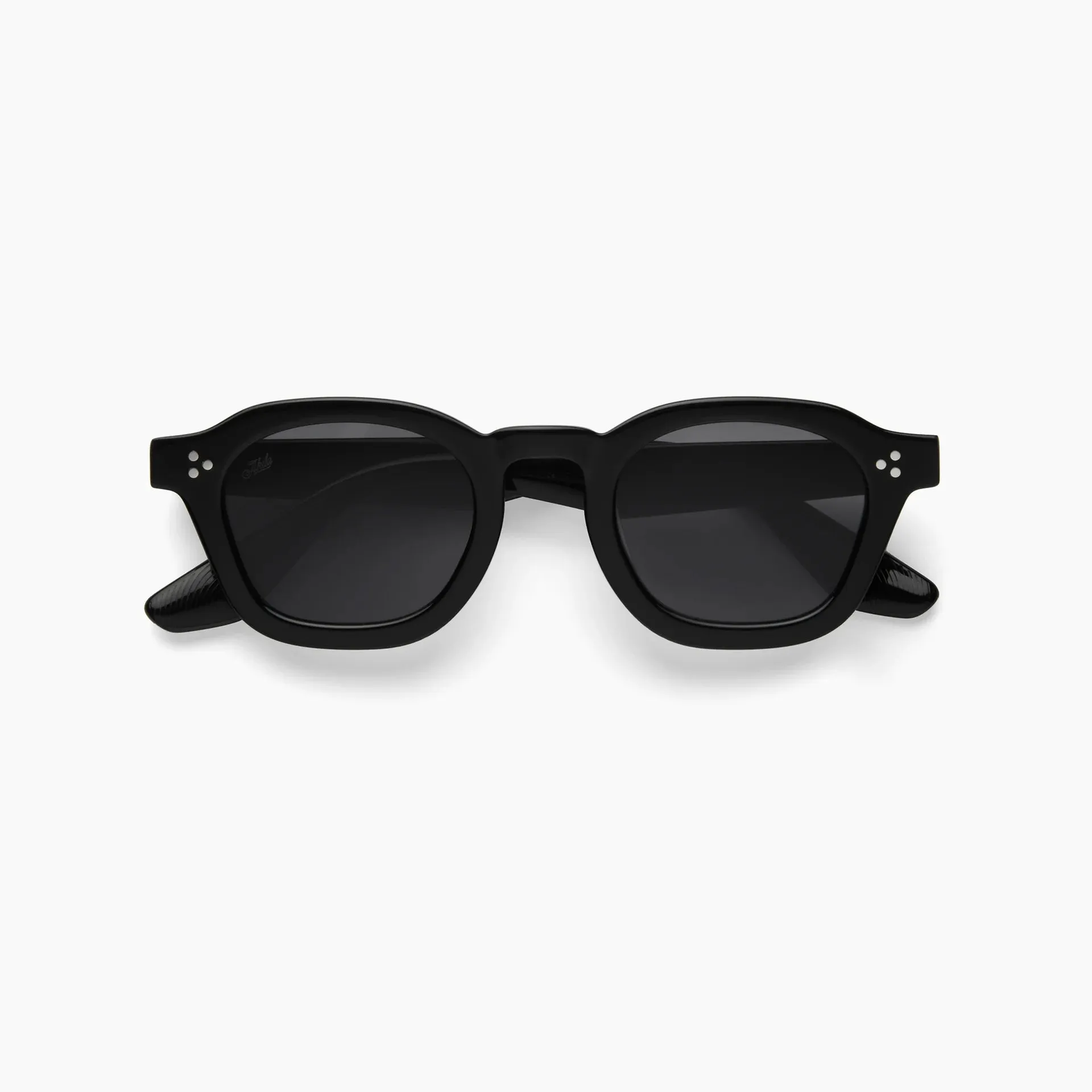 Logos Sunglasses - Black/Black