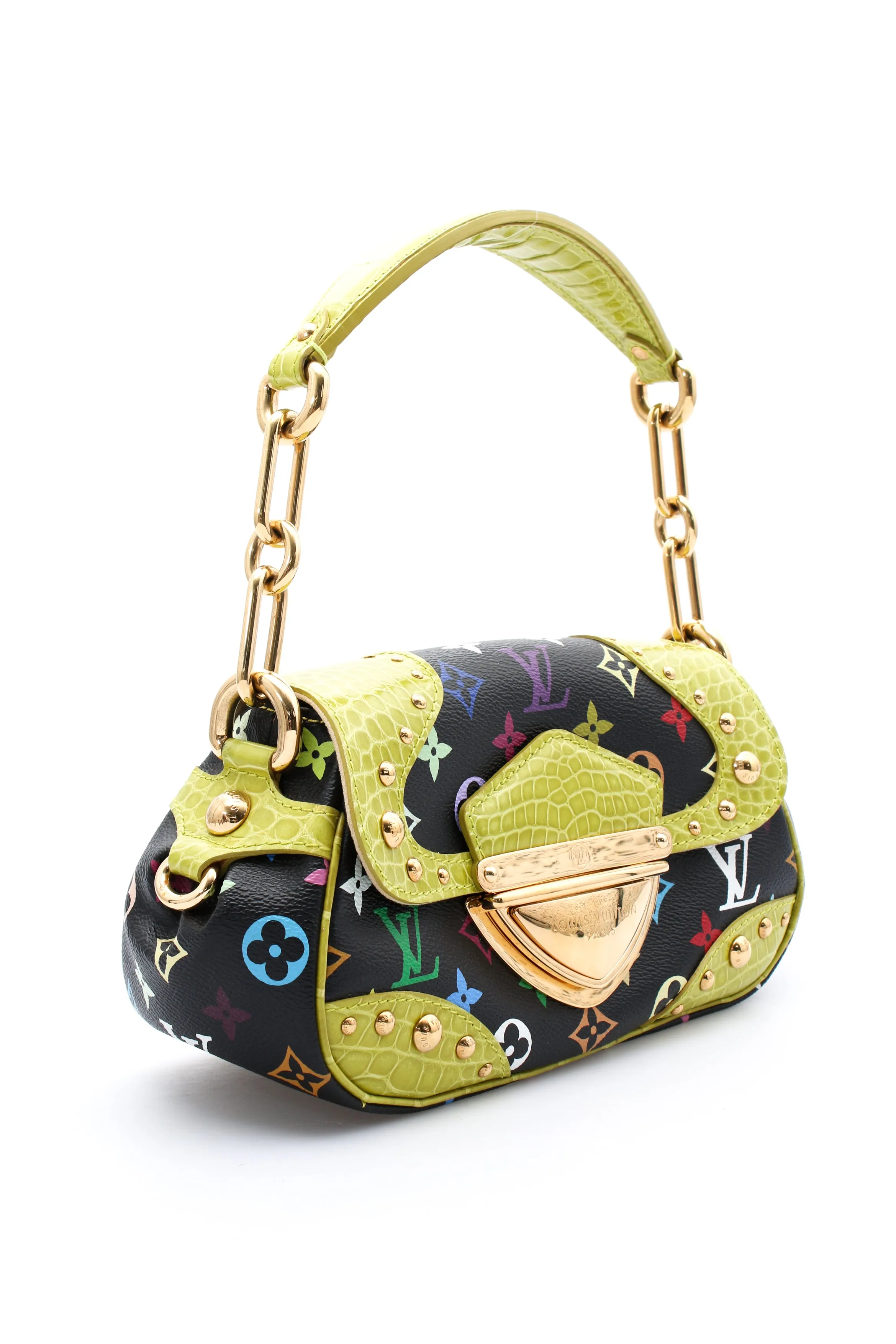 Louis Vuitton X Takashi Murakami Monogram Croc Marilyn Bag