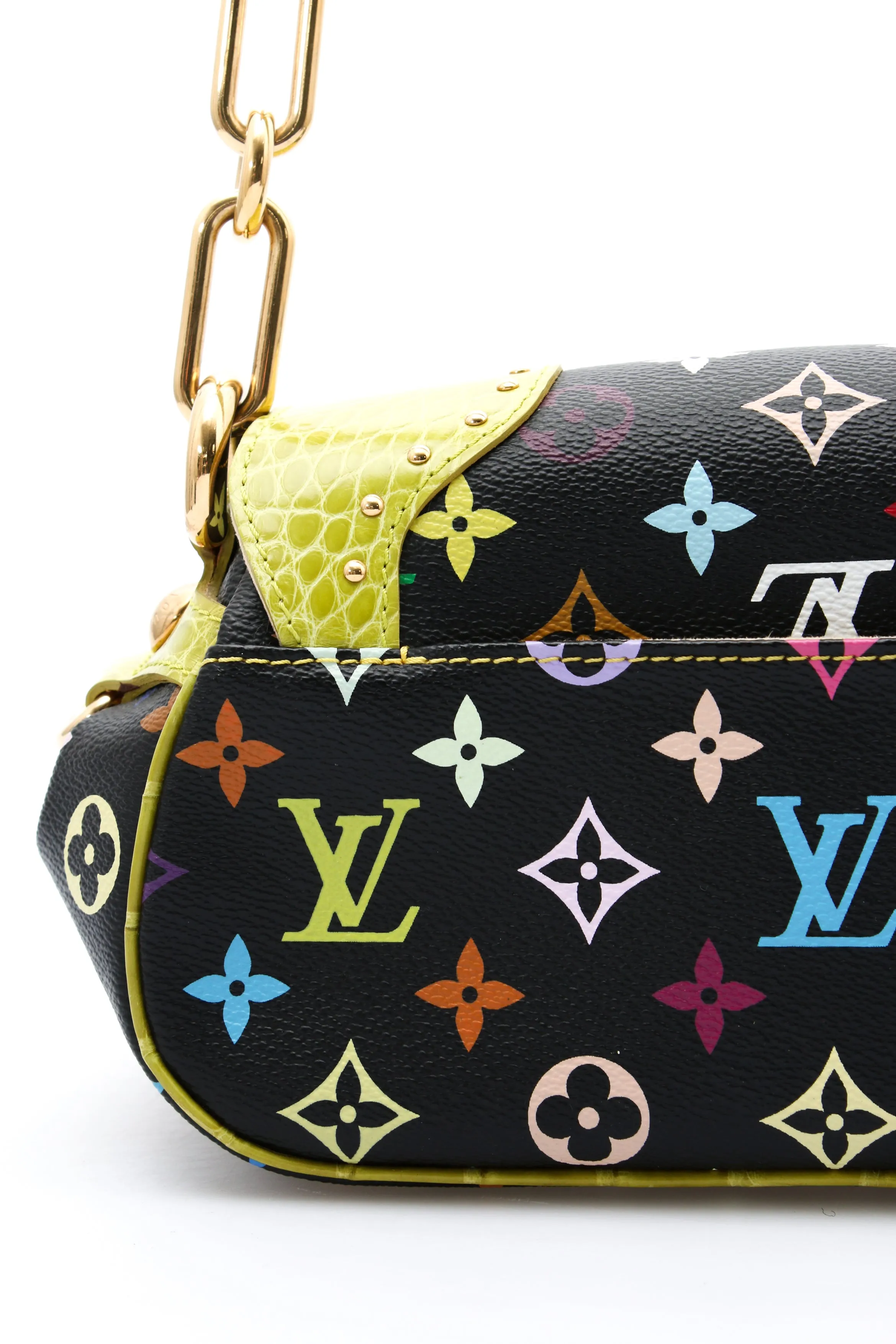 Louis Vuitton X Takashi Murakami Monogram Croc Marilyn Bag