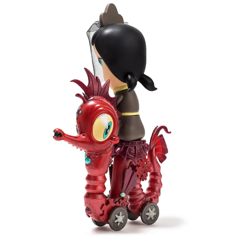 Lucy Curious Dark Harbor 7" Vinyl Art Figure by Kathie Olivas