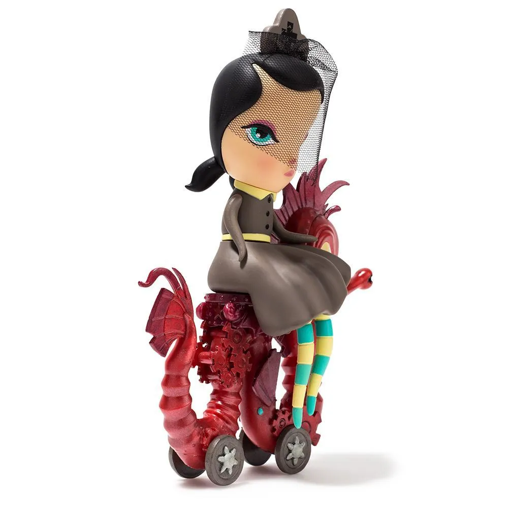 Lucy Curious Dark Harbor 7" Vinyl Art Figure by Kathie Olivas