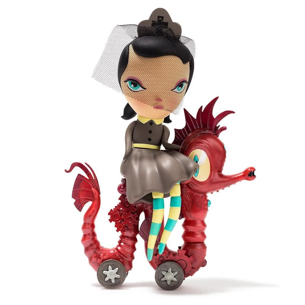 Lucy Curious Dark Harbor 7" Vinyl Art Figure by Kathie Olivas