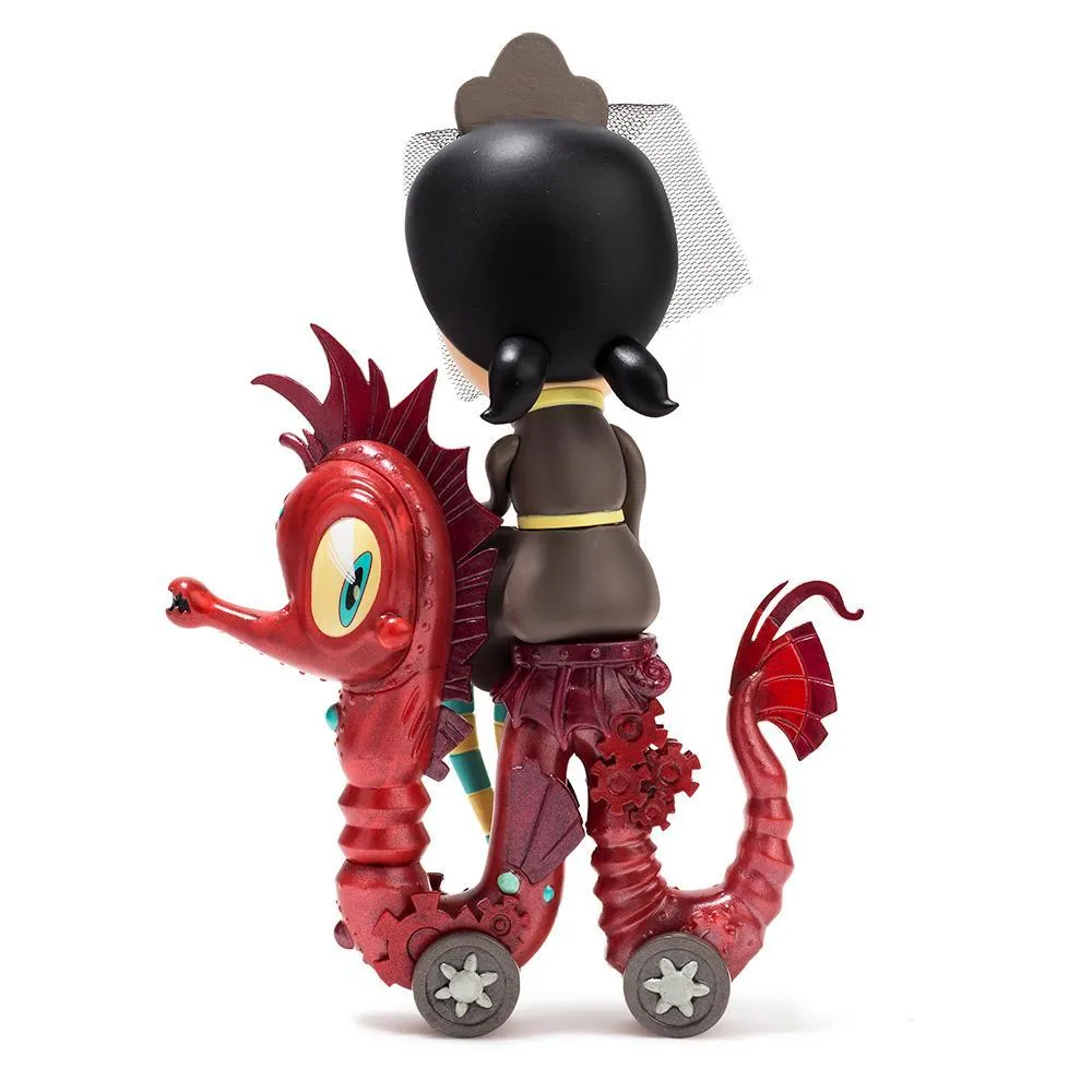 Lucy Curious Dark Harbor 7" Vinyl Art Figure by Kathie Olivas