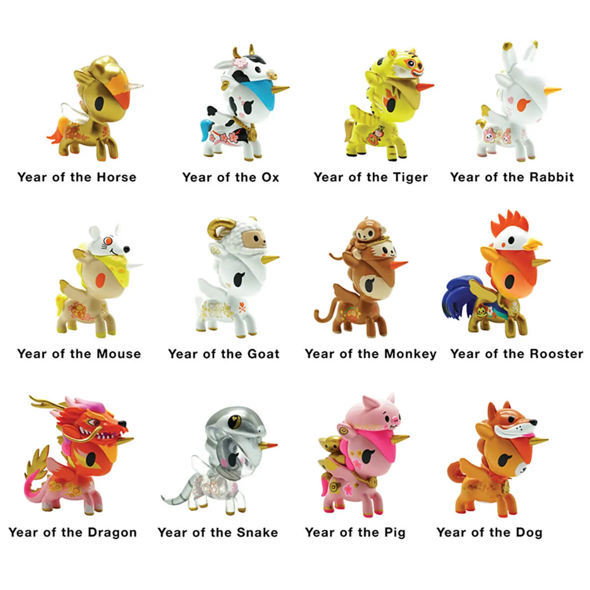 Lunar Calendar Unicorno Blind Box by Tokidoki