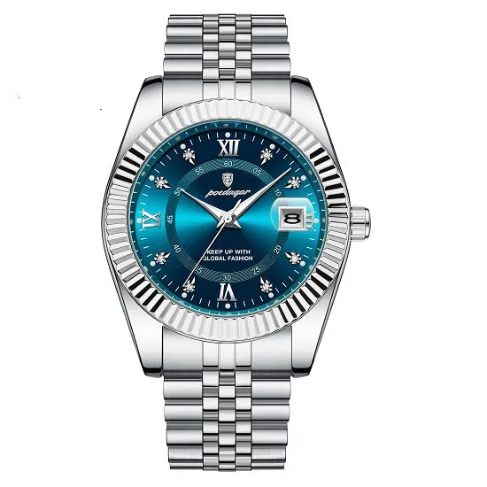 Luxury  Chronograph Quartz Sport Wrist Watch For Man Luminous Waterproof Swiss Craftsmanship