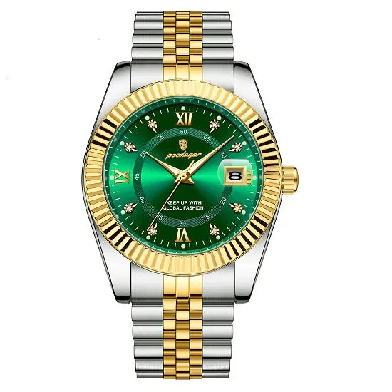 Luxury  Chronograph Quartz Sport Wrist Watch For Man Luminous Waterproof Swiss Craftsmanship