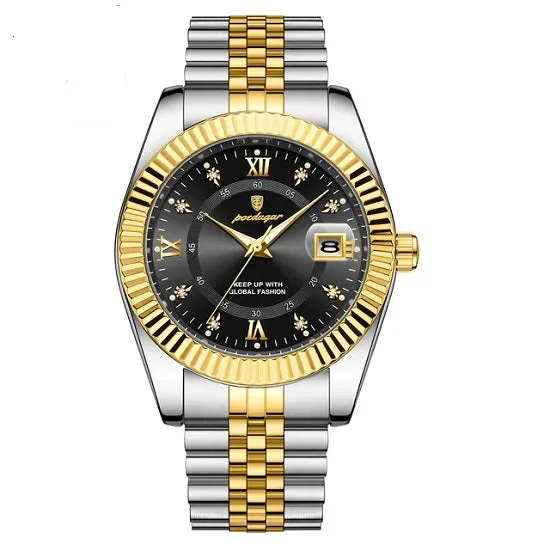 Luxury  Chronograph Quartz Sport Wrist Watch For Man Luminous Waterproof Swiss Craftsmanship