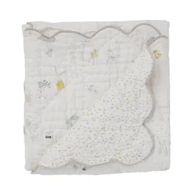 Magical Forest Scalloped Blanket by Pehr