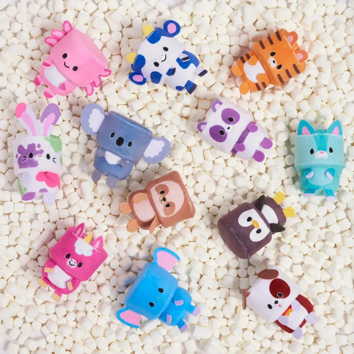 Mallo Mallo Mini Collectible Plush Blind Box (Styles Vary)