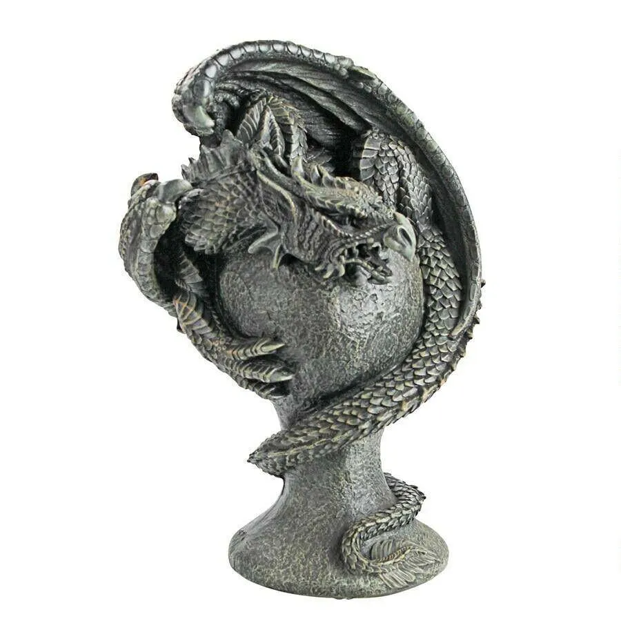 Medieval Dragon Avenger Garden Statue By artist Liam Manches
