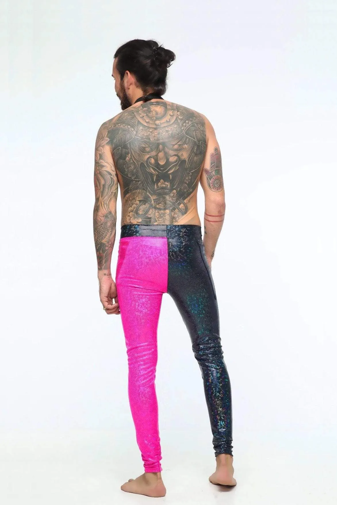 Mens Holographic Double-Trouble Meggings | 13 Colors