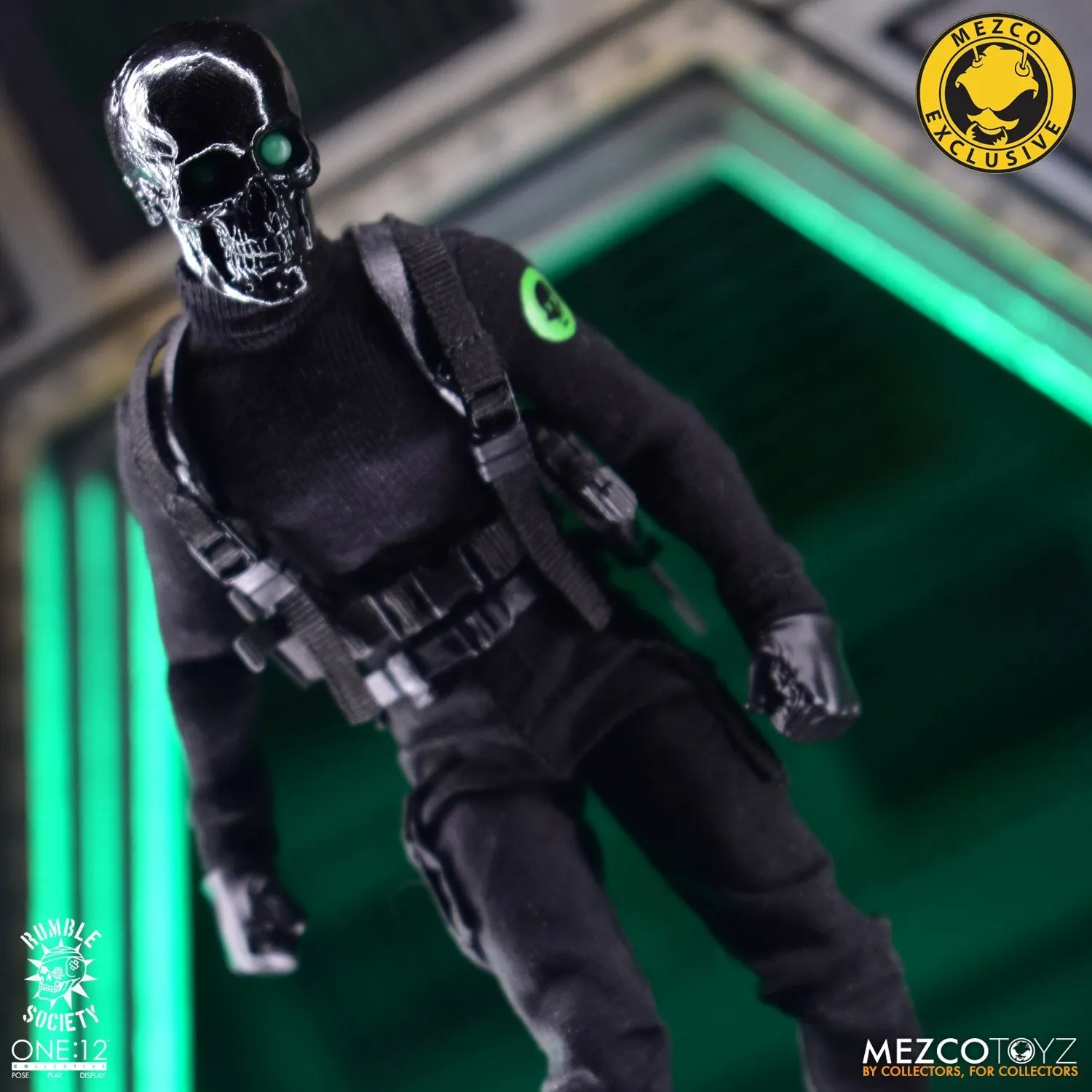 MEZCO One:12 Collective Rumble Society Black Skulls Death Brigade (MEZCO Exclusive)