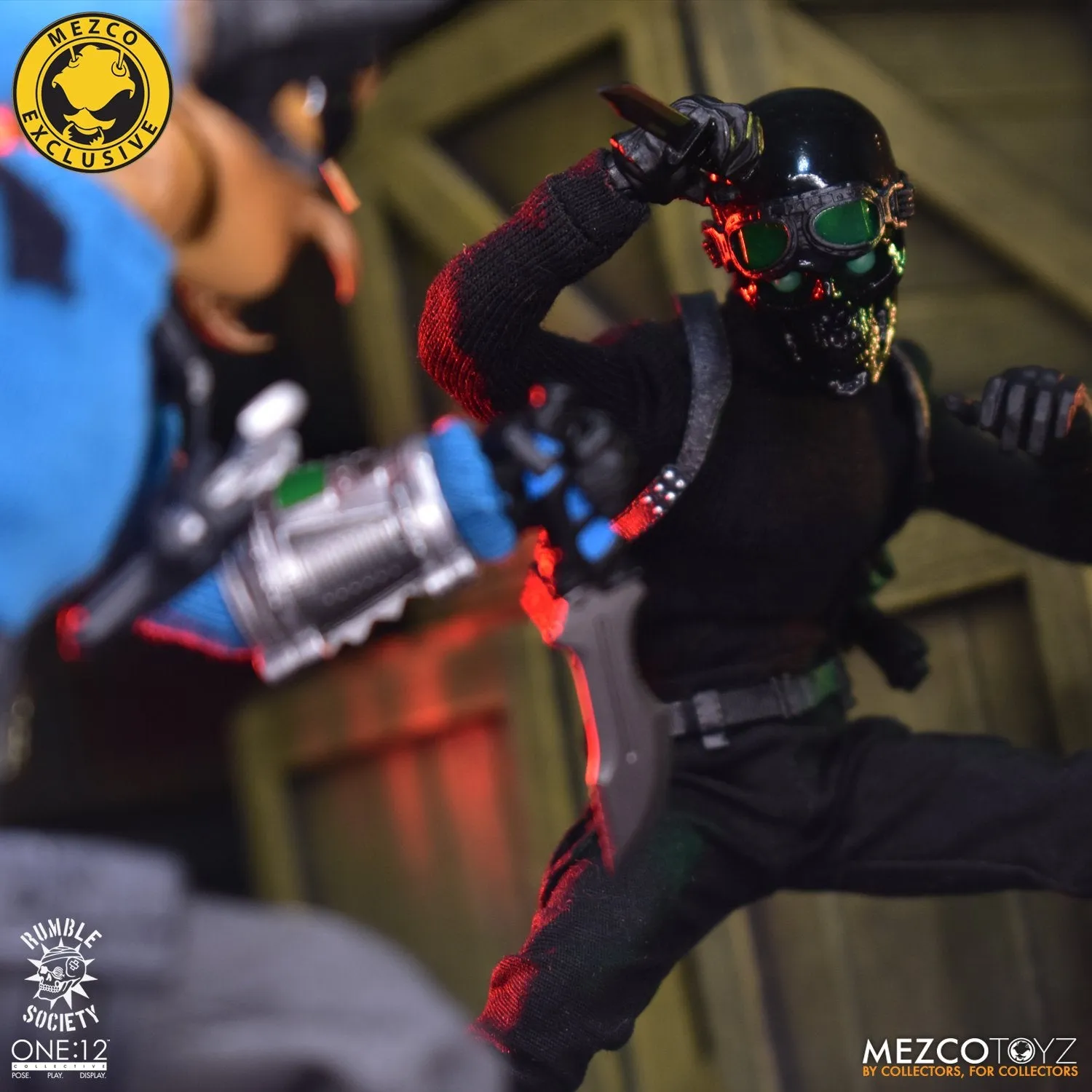 MEZCO One:12 Collective Rumble Society Black Skulls Death Brigade (MEZCO Exclusive)