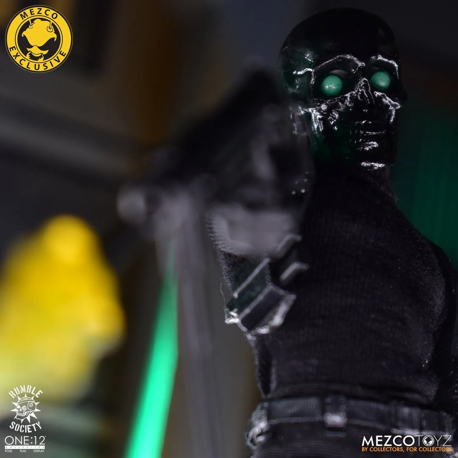 MEZCO One:12 Collective Rumble Society Black Skulls Death Brigade (MEZCO Exclusive)