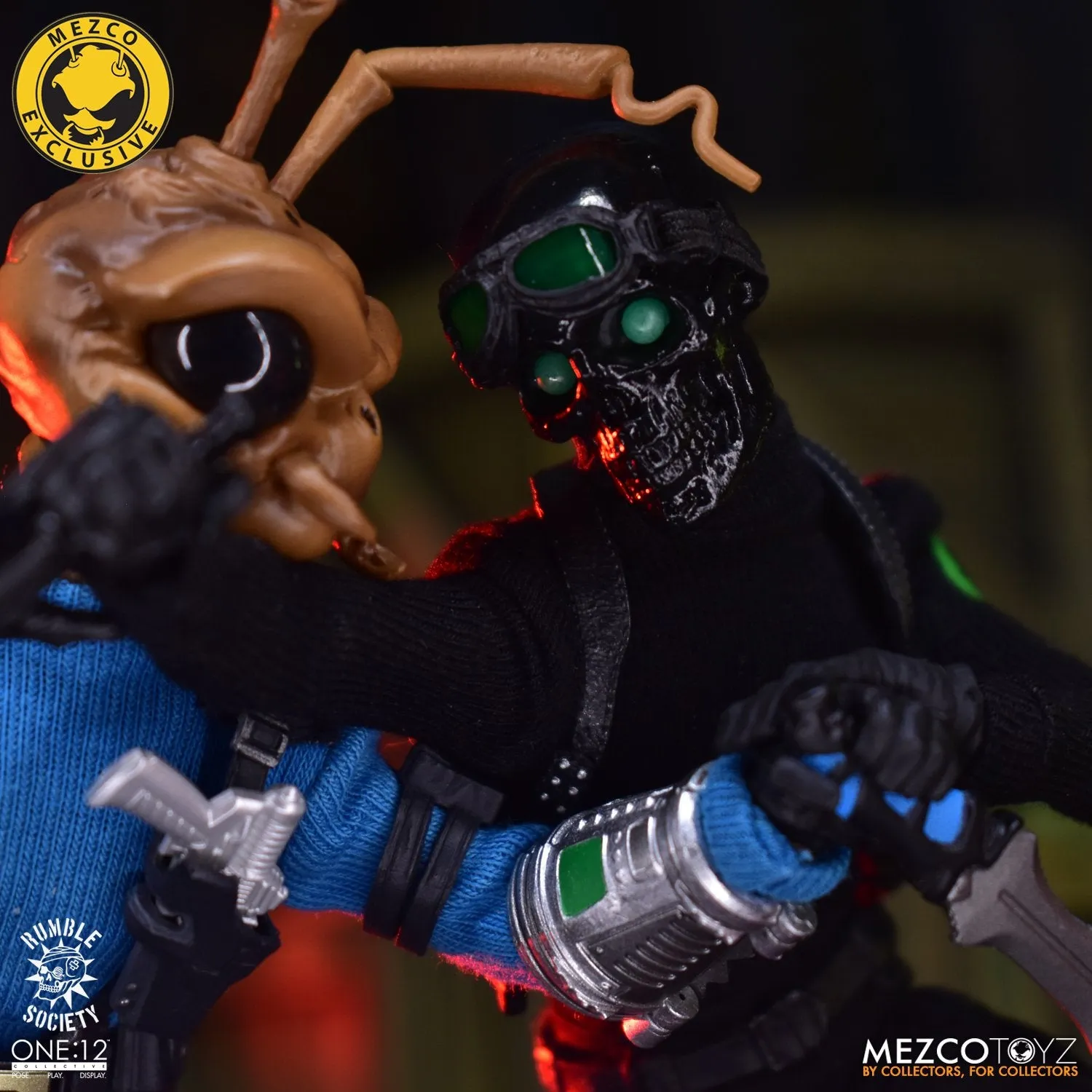 MEZCO One:12 Collective Rumble Society Black Skulls Death Brigade (MEZCO Exclusive)