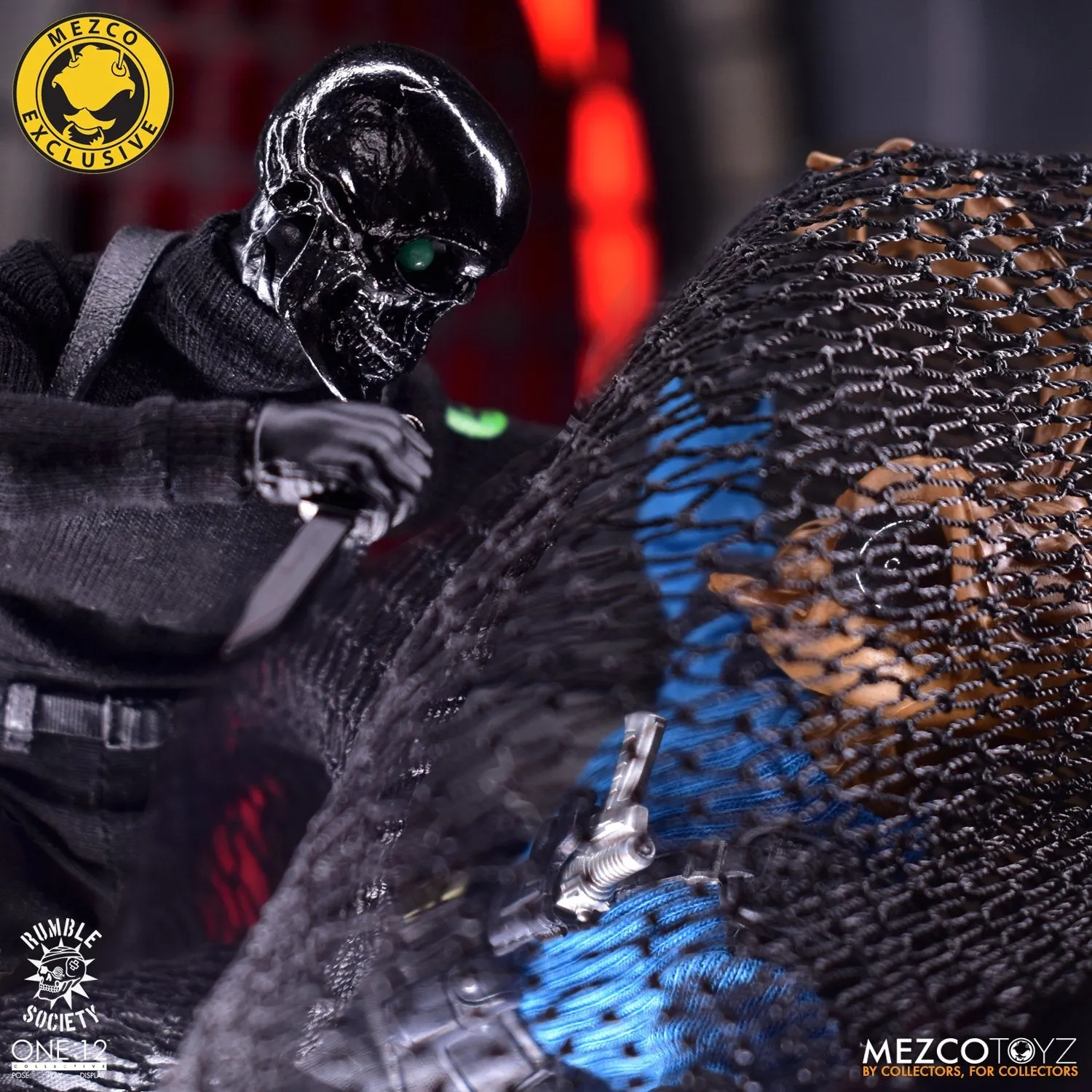 MEZCO One:12 Collective Rumble Society Black Skulls Death Brigade (MEZCO Exclusive)