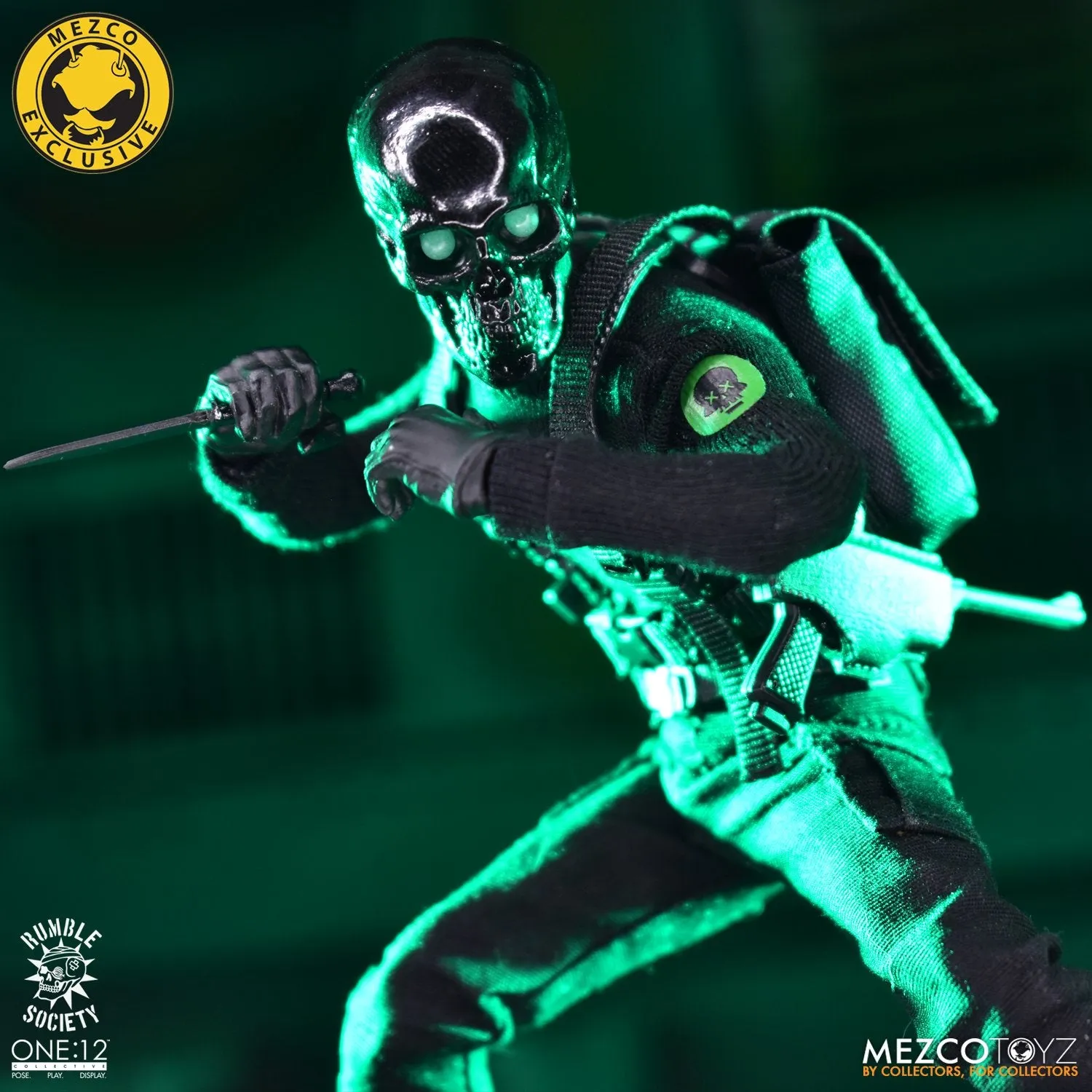 MEZCO One:12 Collective Rumble Society Black Skulls Death Brigade (MEZCO Exclusive)