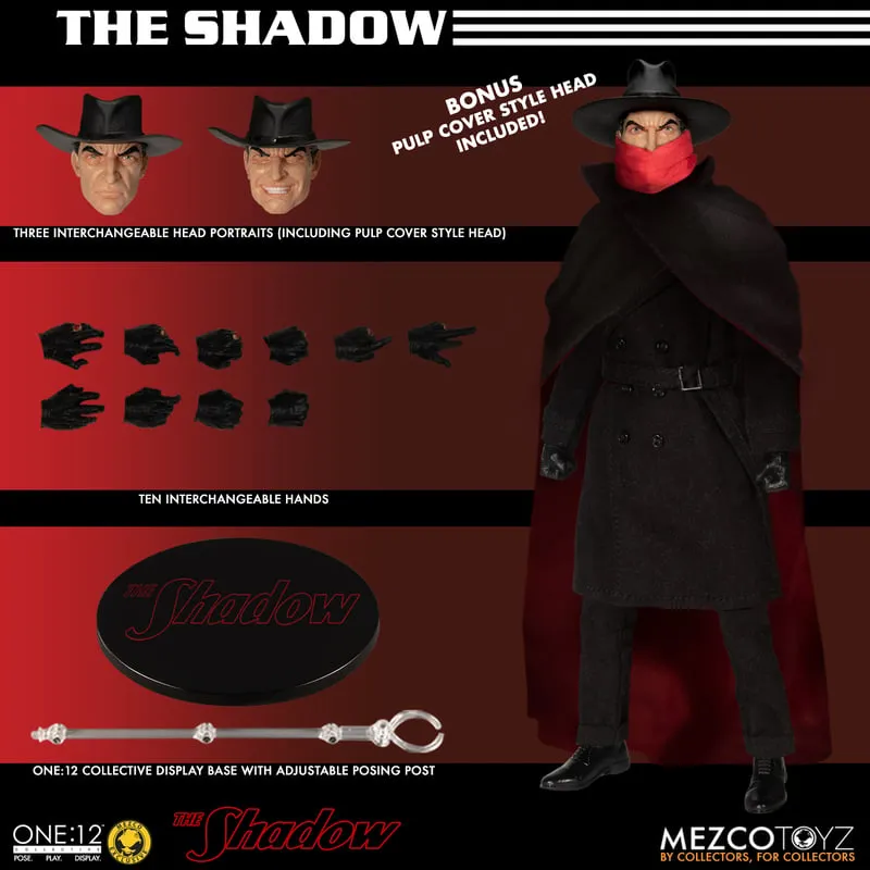 MEZCO One:12 Collective The Shadow Action Figure (Exclusive)