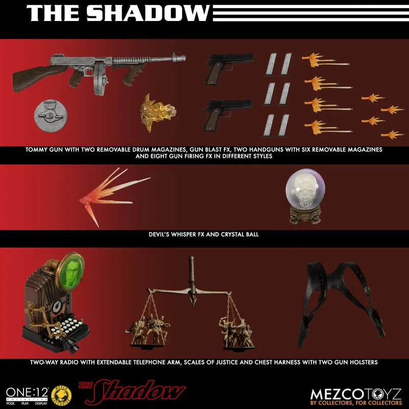 MEZCO One:12 Collective The Shadow Action Figure (Exclusive)