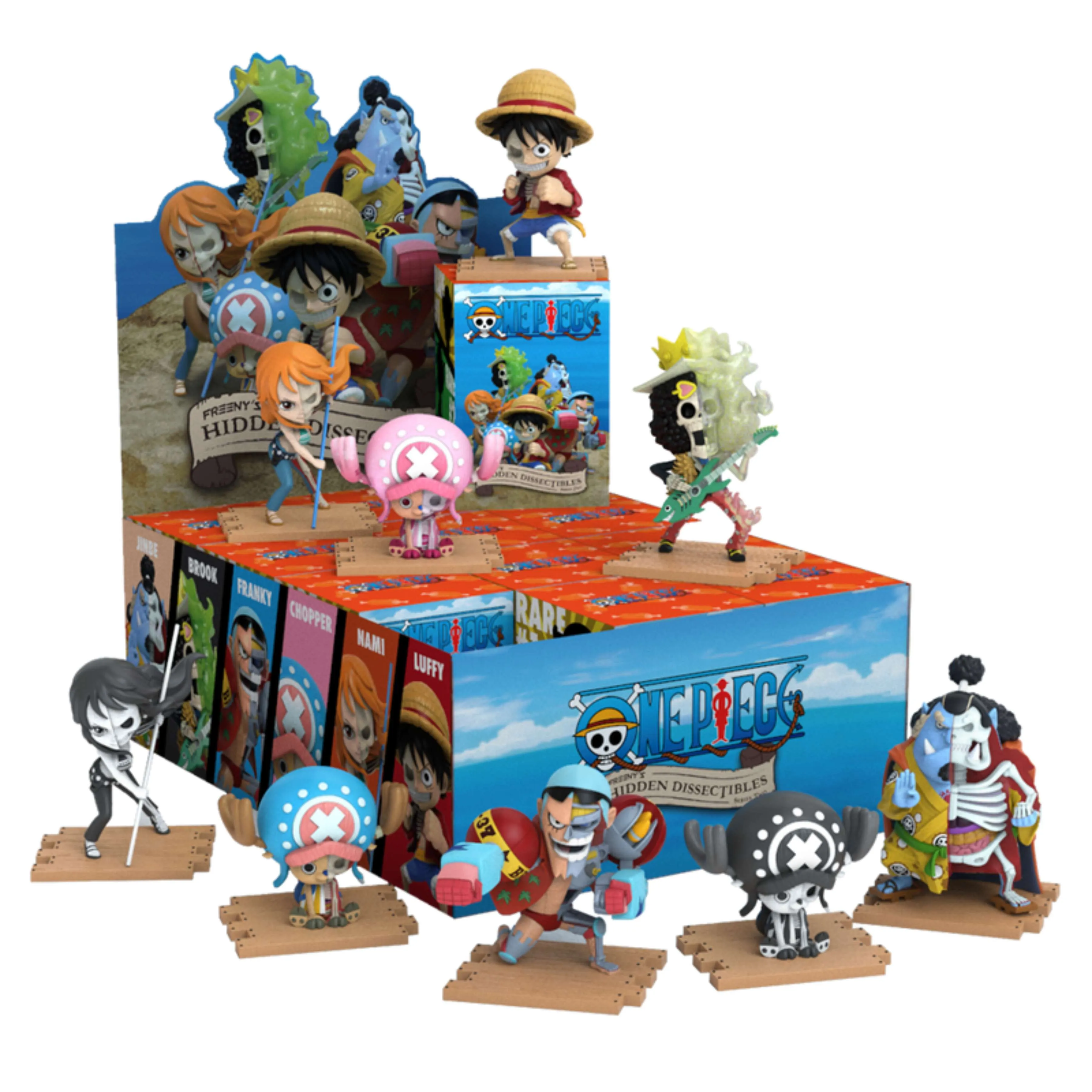 Mighty Jaxx Freeny's Dissectibles: One Piece #2 Blind Box Random Style
