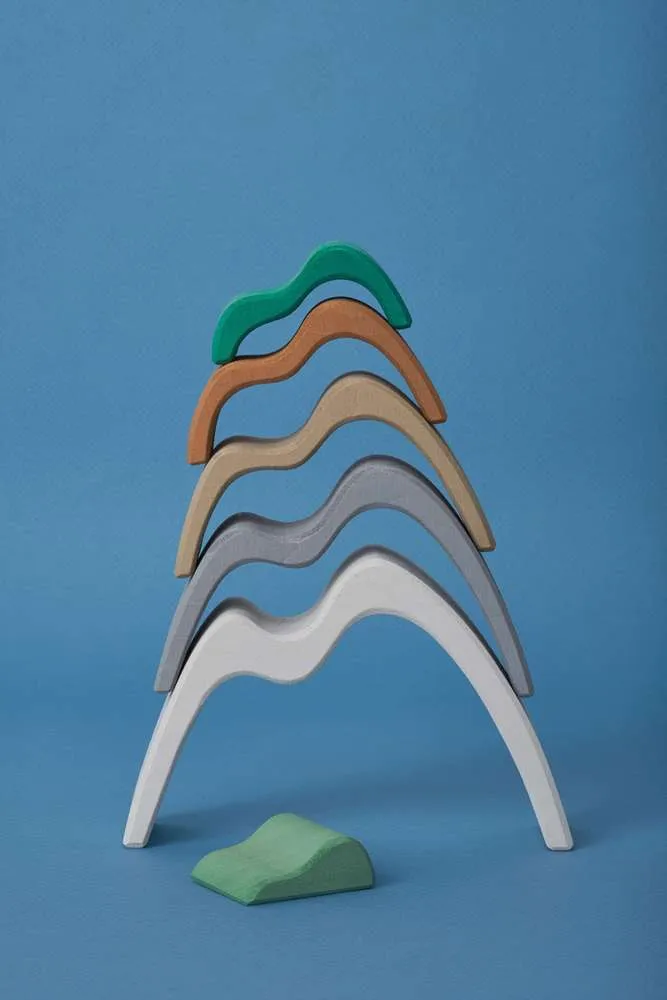 Mountains Small Arch Stacker - Color by Raduga Grez