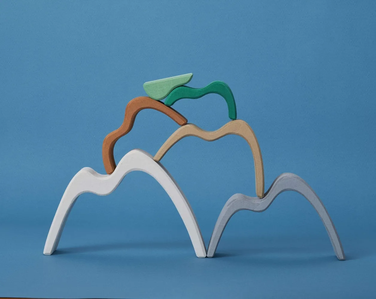 Mountains Small Arch Stacker - Color by Raduga Grez