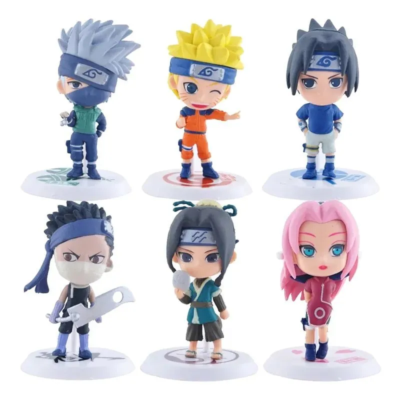 NARUTO Mini Figurine  6 Pcs/Lot
