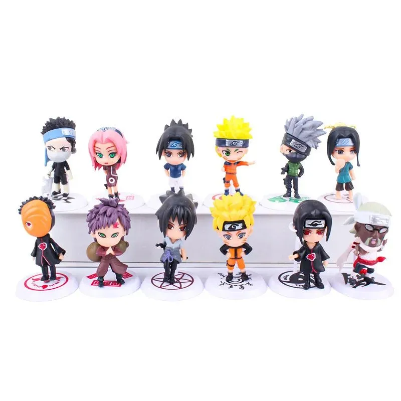 NARUTO Mini Figurine  6 Pcs/Lot