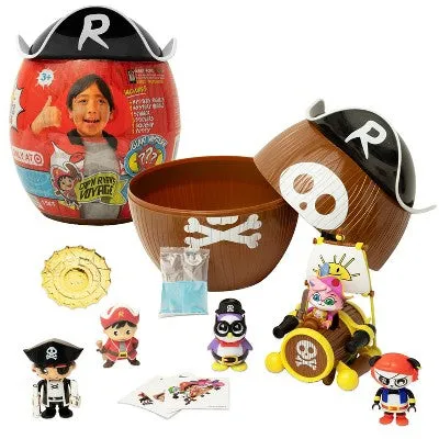 New - Ryan's World Giant Pirate Mystery Egg