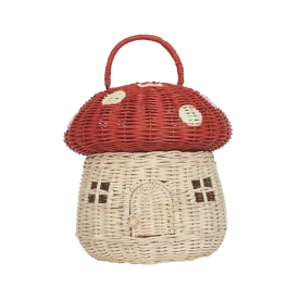 Olli Ella Rattan Mushroom Basket