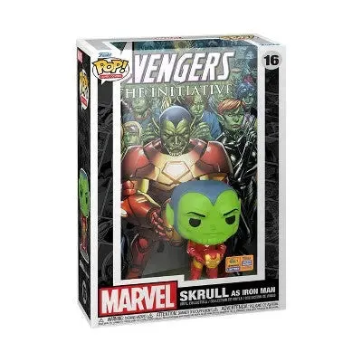 Open Box - Funko POP! Comic cover: Marvel - Skrull as Iron Man