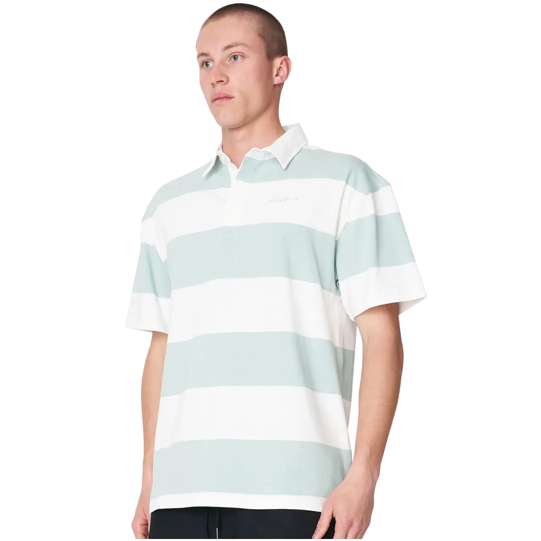 Optimist SS Grand Rugby - White/Sage