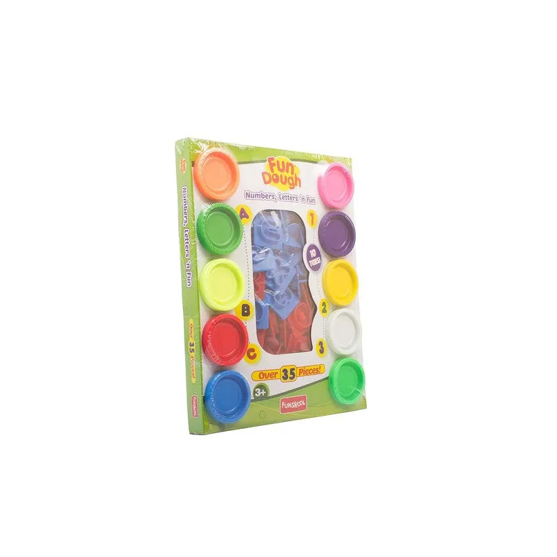 Original Funskool Fundoh Numbers and Letters Playset
