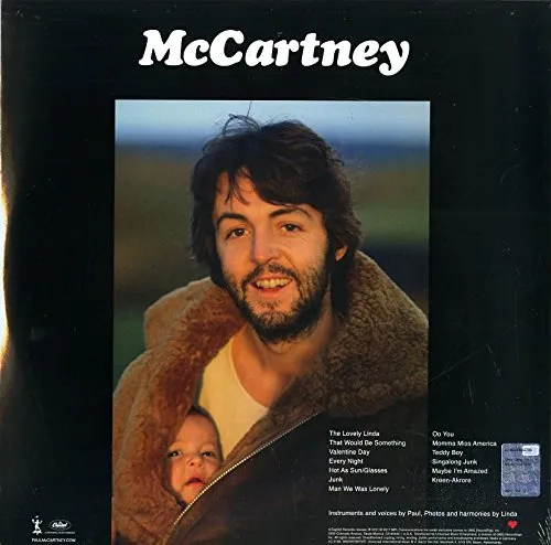 Paul McCartney "McCartney" Vinyl (LP) (180G) or CD