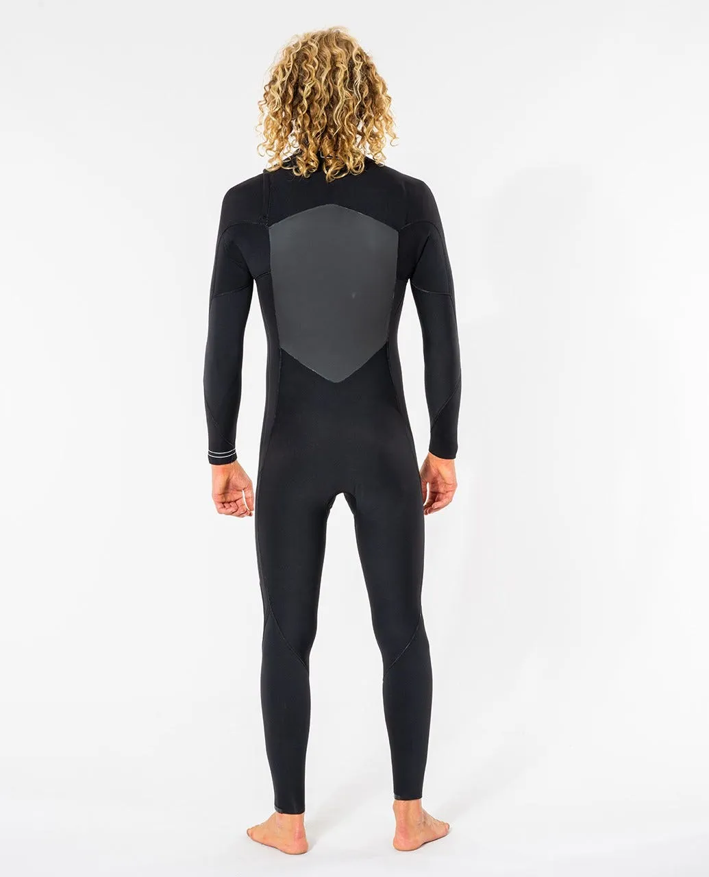 PEAK X-DRY CHEST ZIP 3.2MMGB STEAMER - BLACK