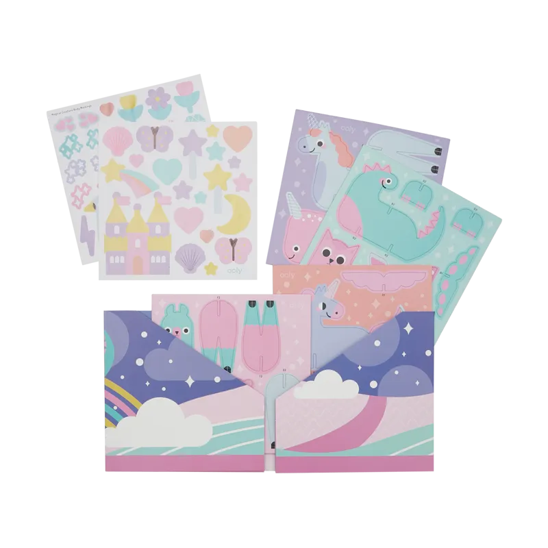 pop! make and play activity scene - magical creatures