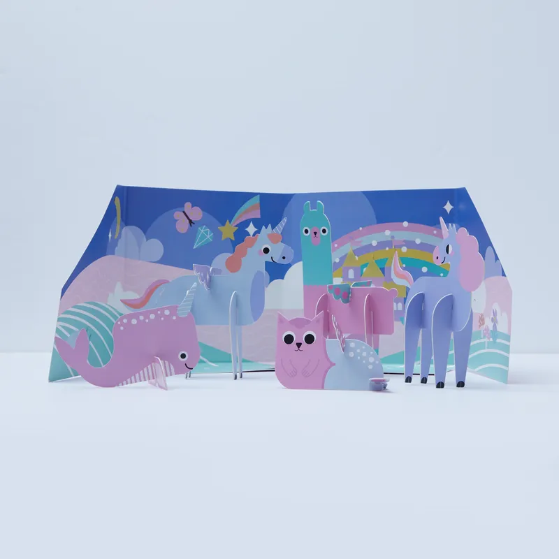 pop! make and play activity scene - magical creatures