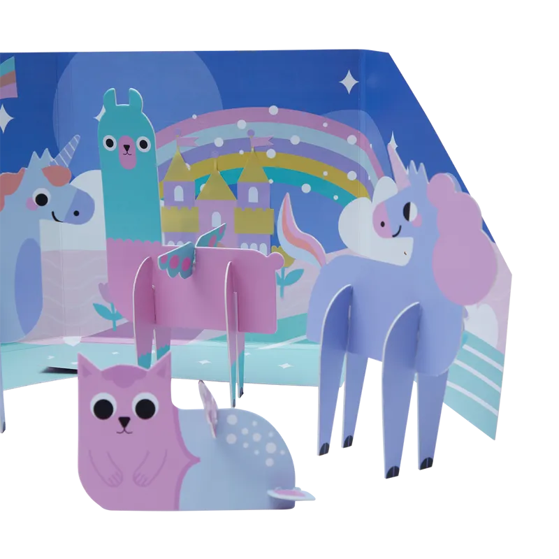 pop! make and play activity scene - magical creatures