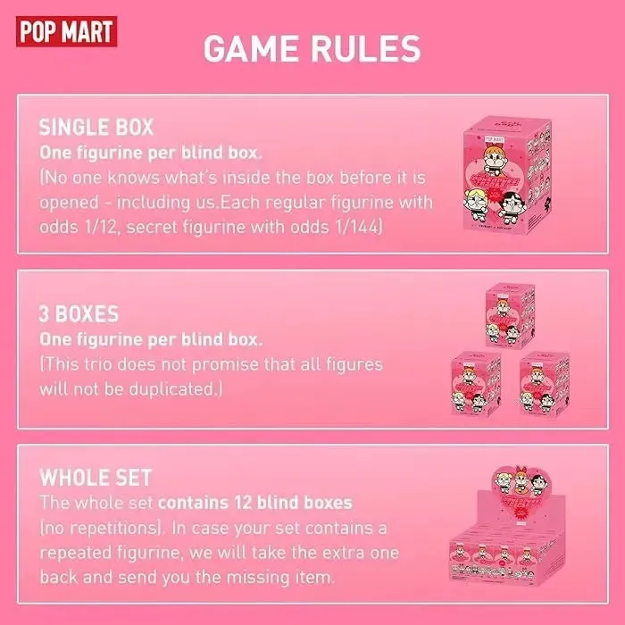 POP MART Crybaby x Powerpuff Girls Blind Box Series