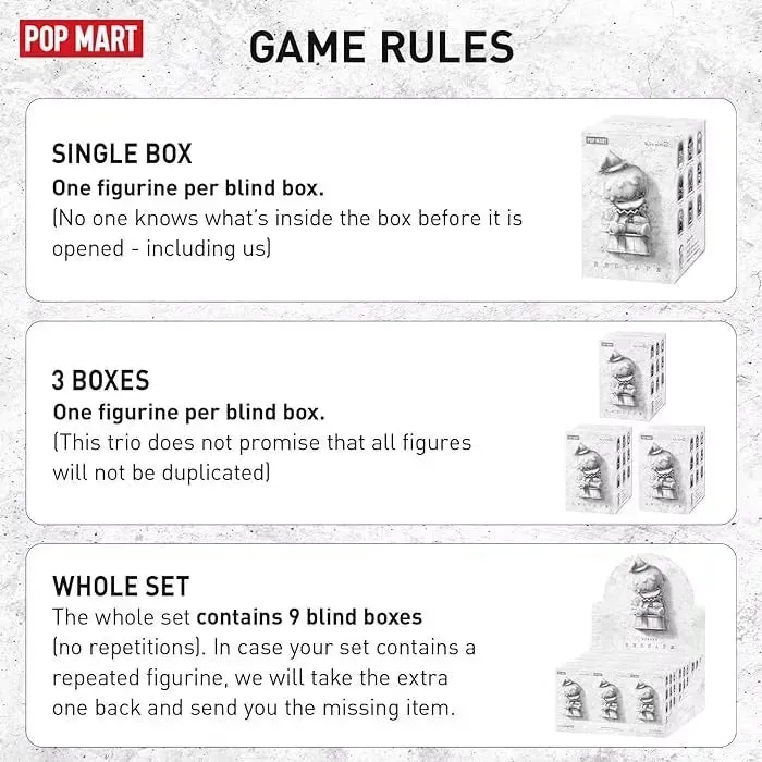 Pop Mart Hirono Reshape Series Blind Box
