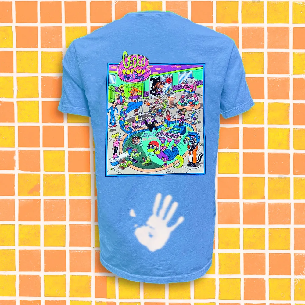 Pop-Up Pool Party: Blue-to-White HyperFlash